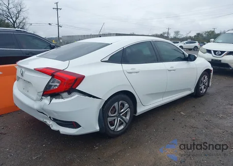 2017 Honda Civic Lx из США, поврежденный, VIN 19XFC2F5XHE048060
